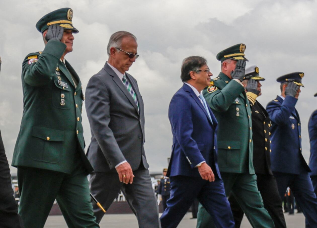 Ministro de Defensa, Iván Velásquez y presidente Gustavo Petro | Foto: GettyImages