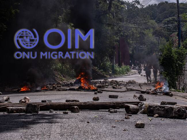 Manifestación en Haití debido al aumento de violencia en el país de Centroamérica. FOTO: EFE/ Mentor David Lorens