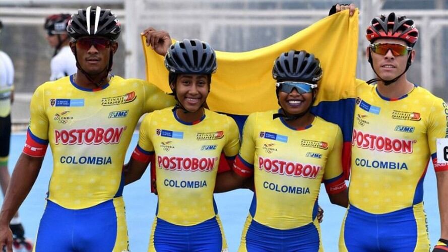 Campeonato Suramericano de Naciones de Guayaquil. Foto: Twitter de Federación Colombiana de Patinaje