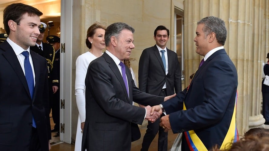Este evento se convertirá en un escenario para que se produzca el cara a cara entre los Gobiernos del presidente Iván Duque y el expresidente Juan Manuel Santos. Foto: Colprensa