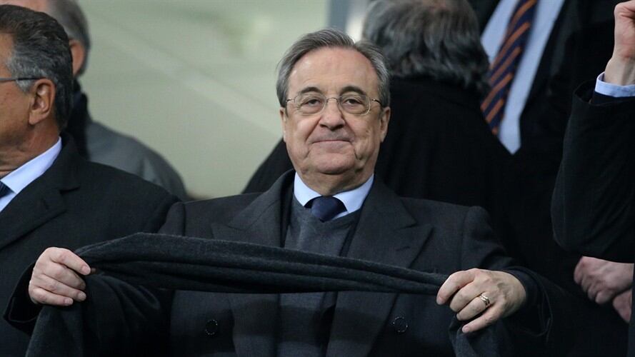 Florentino Pérez, presidente del Real Madrid. Foto: Jean Catuffe/Getty Images