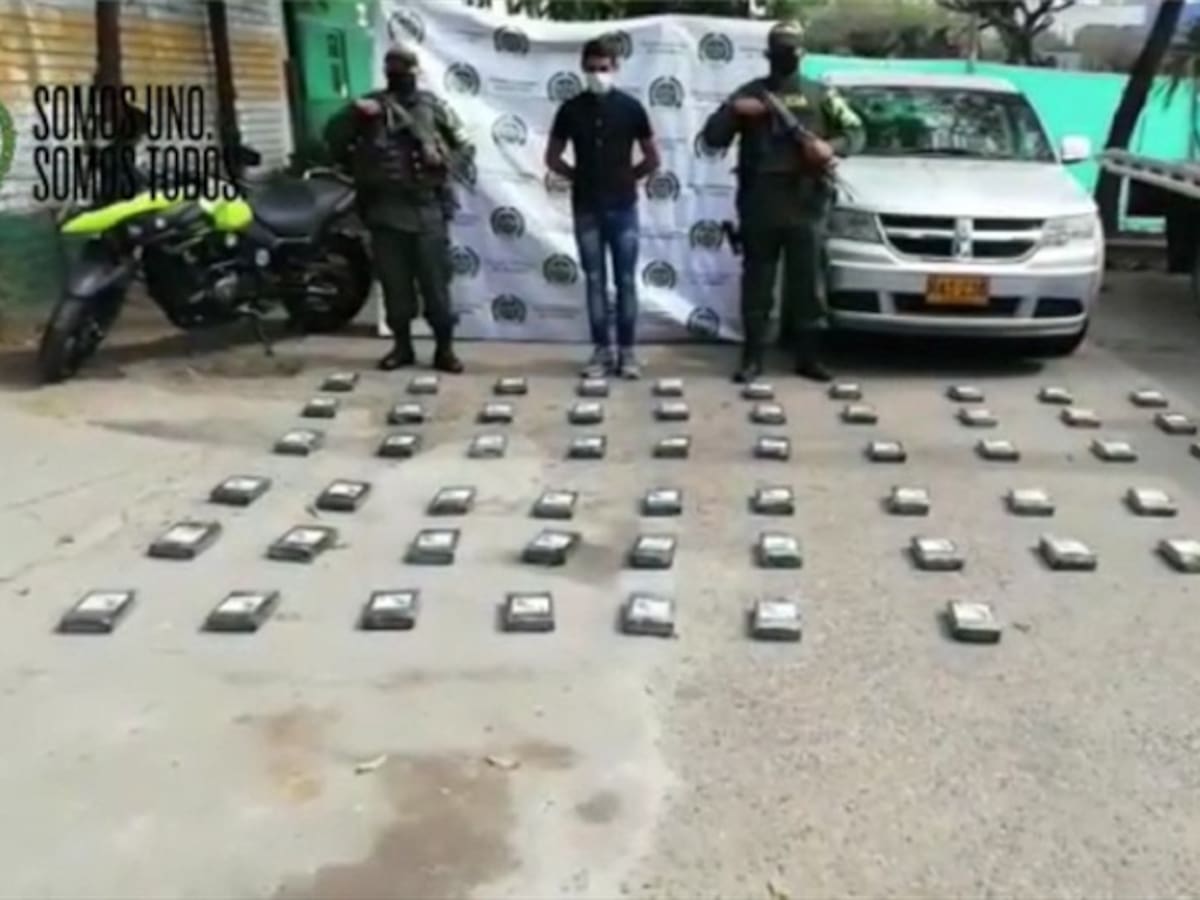 Decomisan clorhidrato de cocaína en la vía Sardinata- Cúcuta