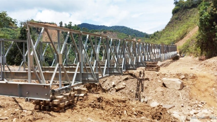 Vía Altamira – Florencia. Foto: Cortesía Invías