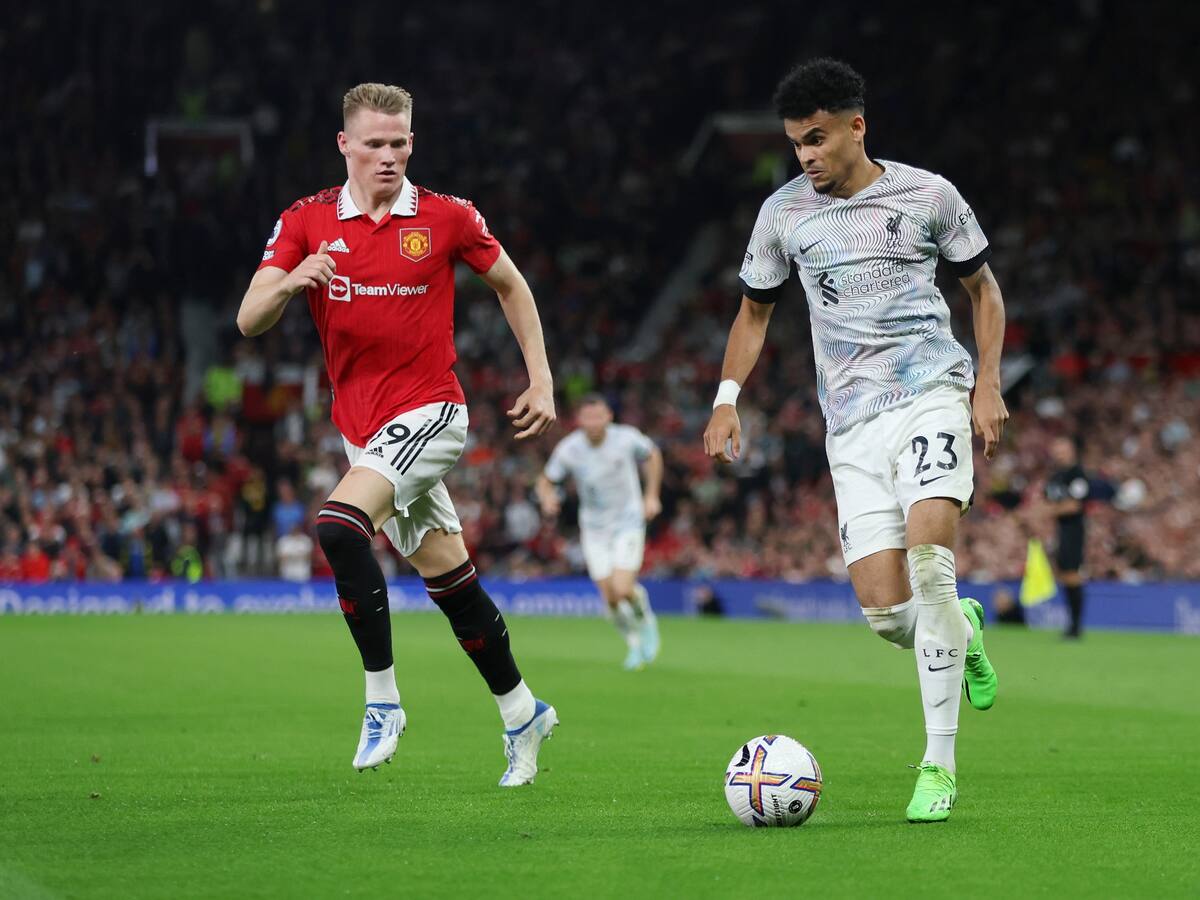 Manchester United venció 2-1 al Liverpool de Luis Díaz por Premier League