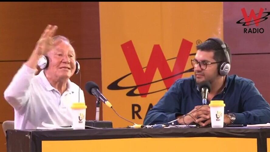 Rodolfo Hernández en La W. Foto: La WCon Vicky Dávila