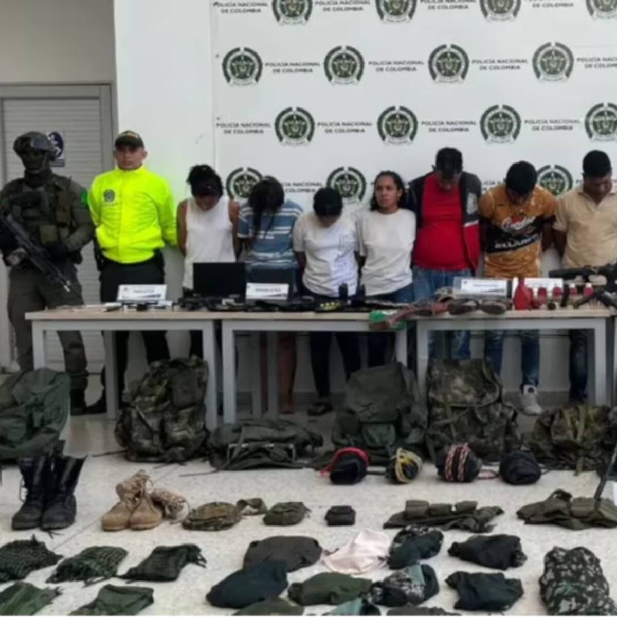 Autoridades destruyeron centro de explosivos del Clan del Golfo en el Cesar