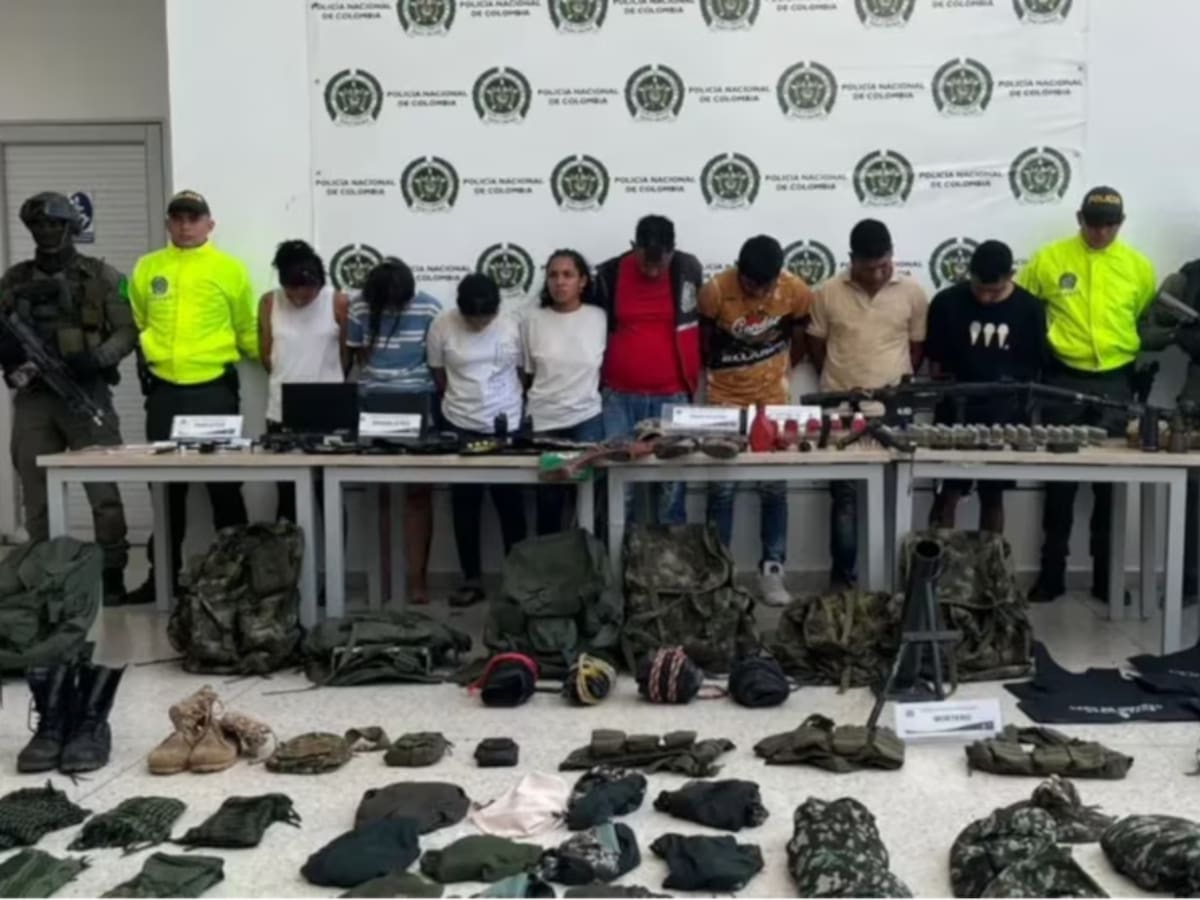 Autoridades destruyeron centro de explosivos del Clan del Golfo en el Cesar