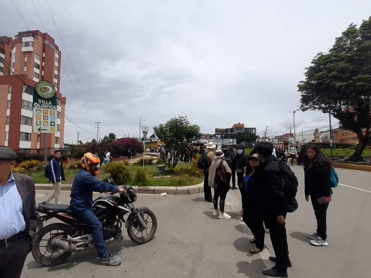 Aprendices del Sena en Tunja se declaran en paro indefinido