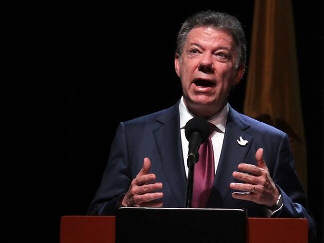 Juan Manuel Santos. Foto: Colprensa