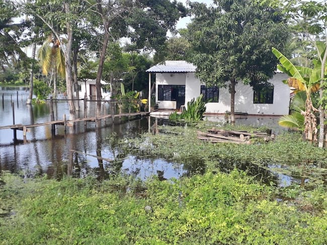 Inundaciones en Lorica, Córdoba. Foto: cortesía (referencia).