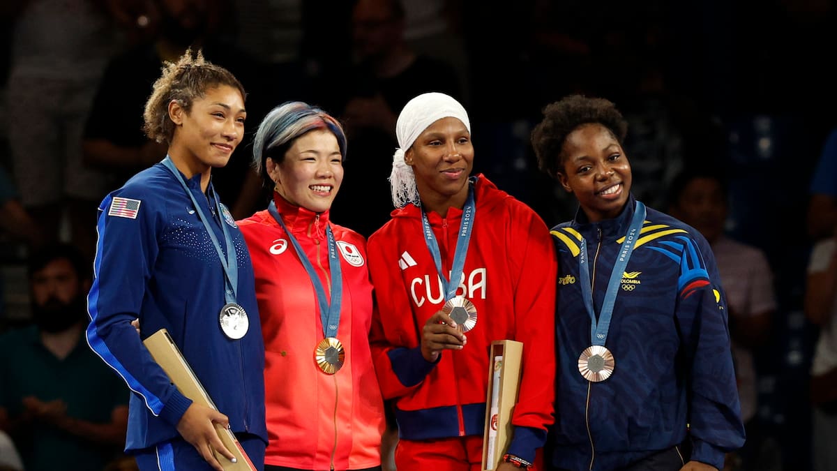 ¡Una más! Tatiana Rentería se quedó con la medalla de bronce en lucha de París 2024