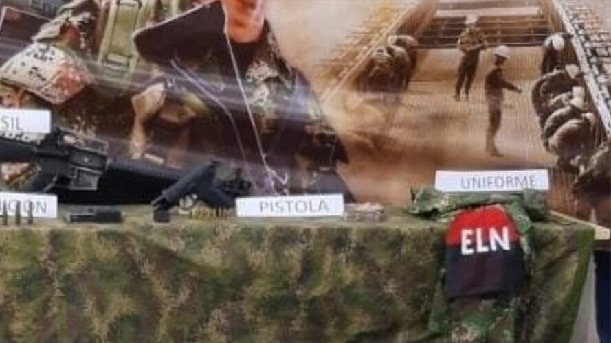 Cae alias ‘El indio’, importante cabecilla del ELN en el Valle del Cauca. Foto: Twitter Ejército Nacional