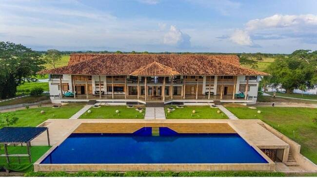 Hacienda Támesis en Montería. Foto: prensa Presidencia de la República.