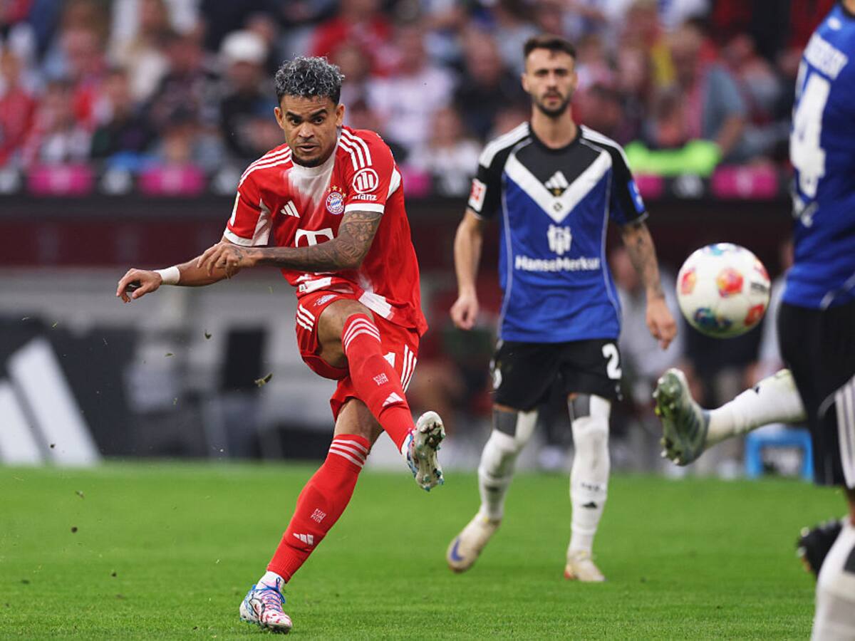 Luis Díaz y otro golazo con Bayern Múnich: vea el tanto del colombiano contra Hamburgo en Bundesliga