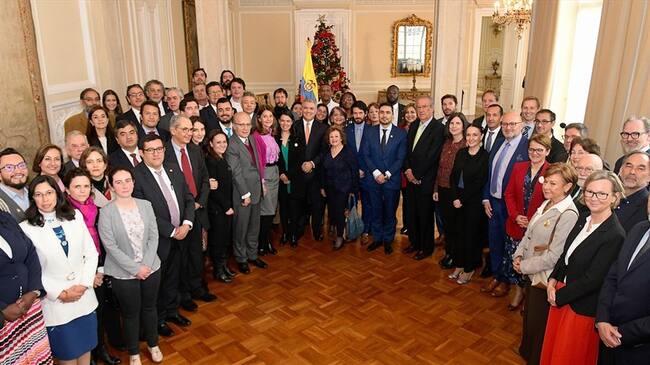 La comunidad internacional respaldó la decisión del Gobierno de sumarse a este acuerdo, especialmente por la protección de los líderes ambientales. Foto: Cortesía/ Presidencia.