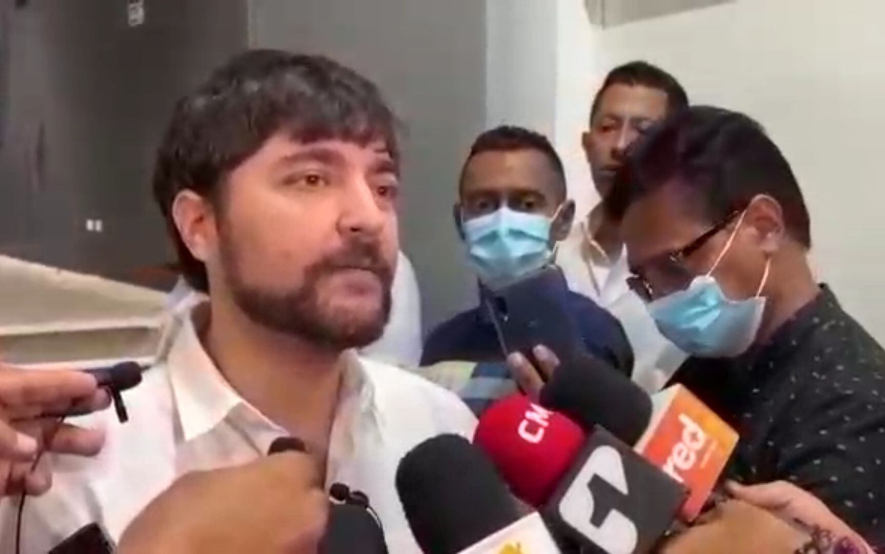 El mandatario se refirió a la reciente polémica por los cortes en la electricidad. Foto: Alcaldía de Barranquilla.