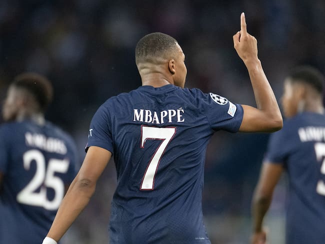 Kylian Mbappé. (Photo by Philippe Signe/Anadolu Agency via Getty Images)