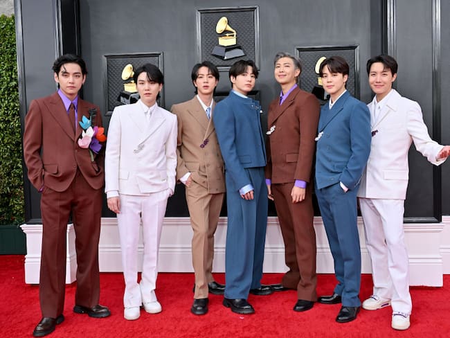 Agrupación BTS. (Photo by Axelle/Bauer-Griffin/FilmMagic)