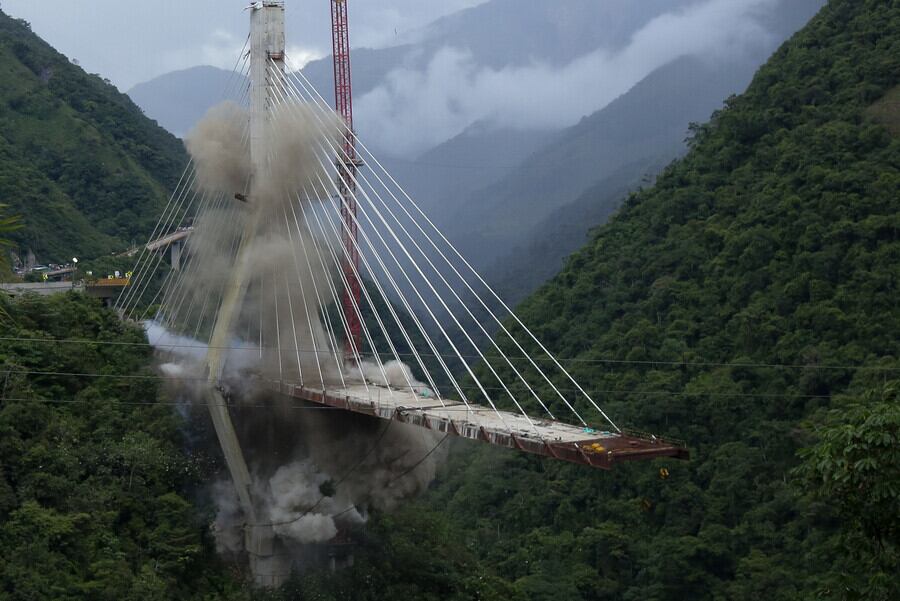 Puente Chirajara. Foto: Colprensa.