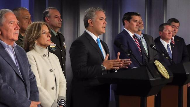 “Estamos comprometidos con el desmantelamiento del ELN”: fiscal de EE.UU. Foto: Presidencia