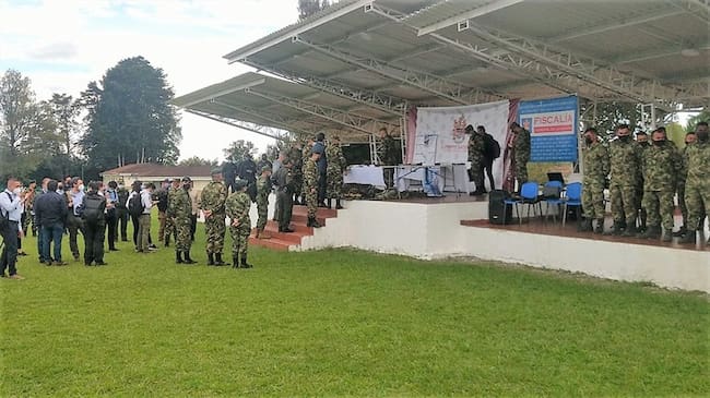 En las operaciones fue incautado abundante material de guerra e intendencia . Foto: Cortesía