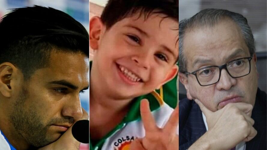 Falcao, procurador y otras voces en solidaridad con familia de Cristo José. Foto: La W con fotos de Colprensa