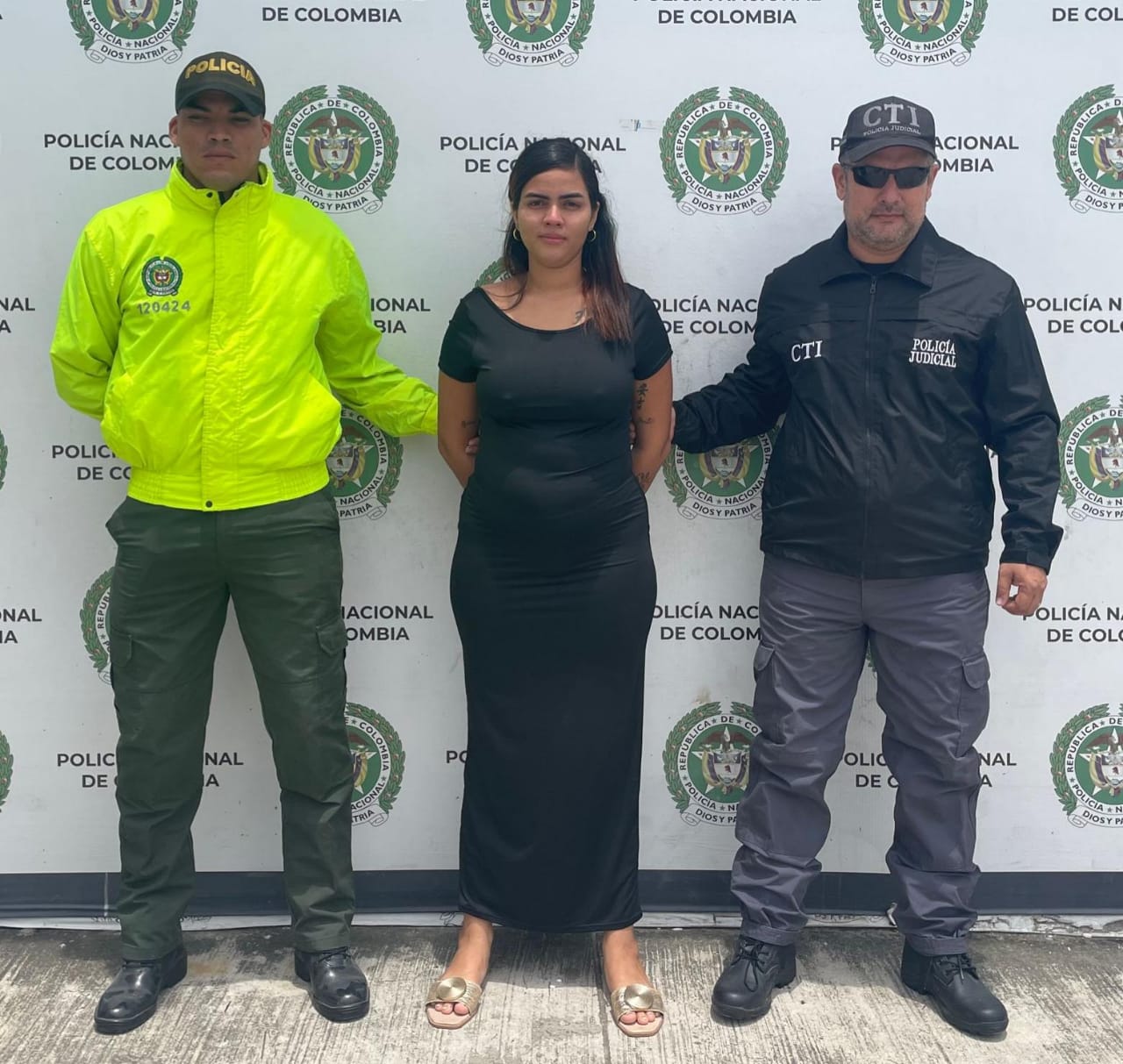 Gina Marcela Acuña, alias ‘Marce’/ Policía Metropolitana de Santa Marta