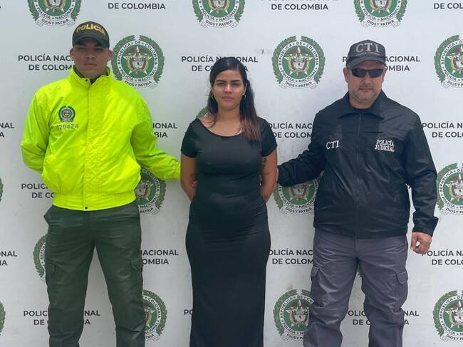 Gina Marcela Acuña, alias ‘Marce’/ Policía Metropolitana de Santa Marta