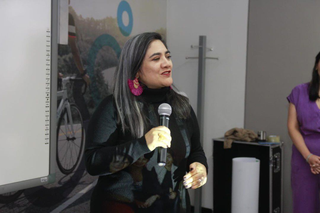 Viceministra de Transporte, Lina Huari. Foto: Cortesía.