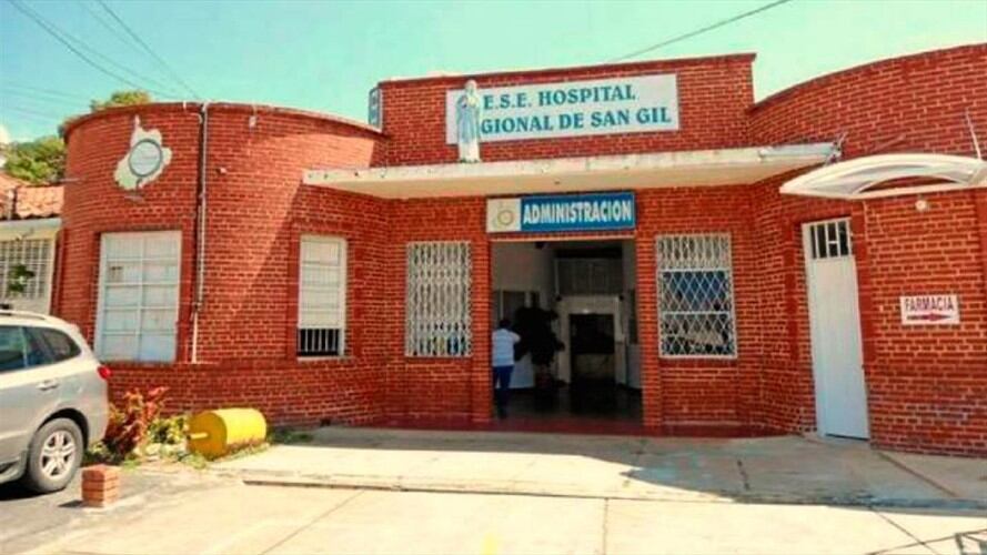 Hospital regional de San Gil . Foto: Suministrada.