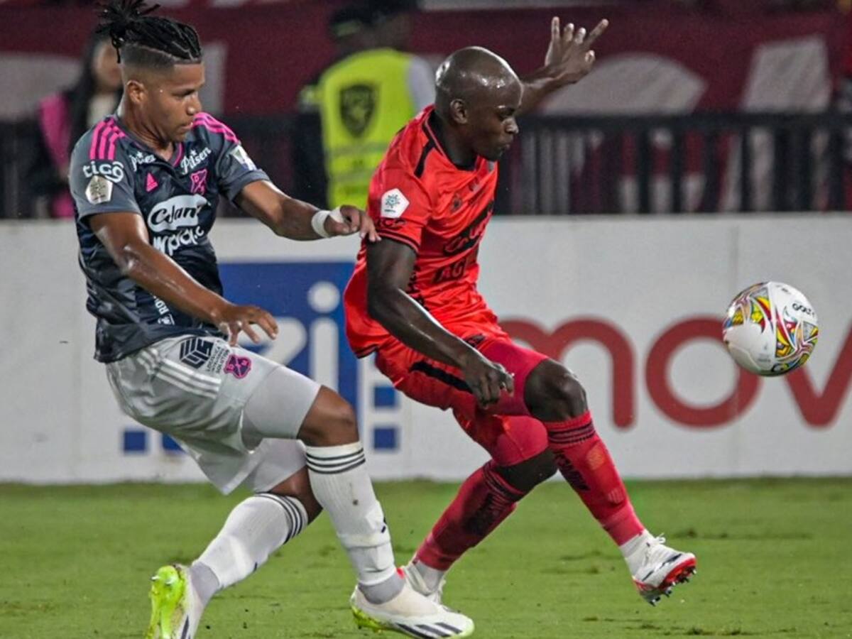 Medellín venció 2-1 al América y es primero del cuadrangular B en Liga colombiana