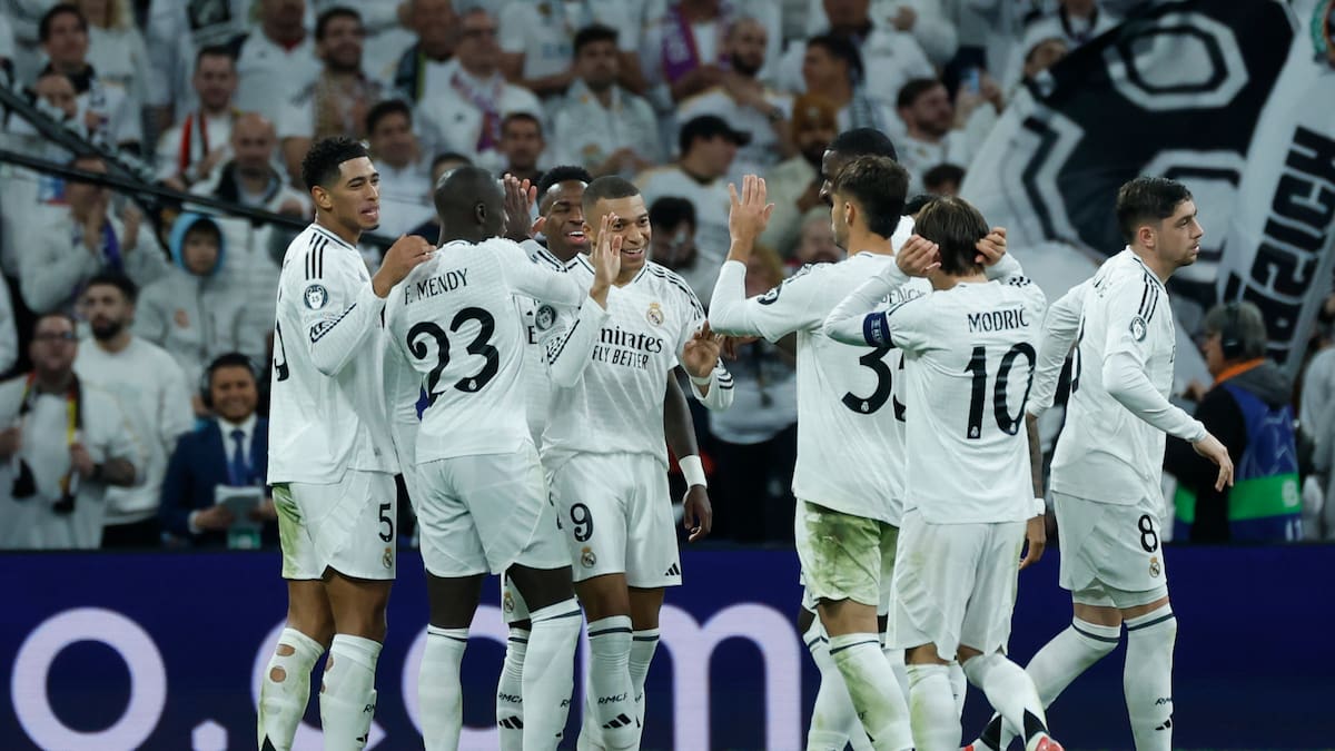 Real Madrid goleó 5-1 al Salzburgo en Champions