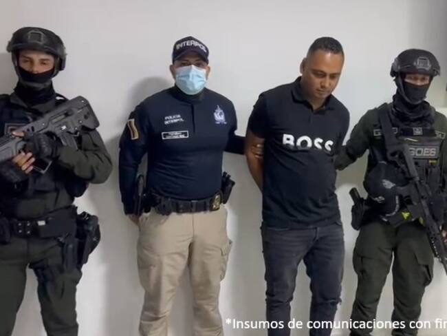 Beraldo Enrique Atencio Padilla, alias 'Chocolate'. Foto: Fiscalía y Policía