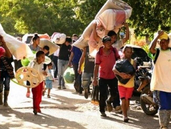 En Cúcuta son atendidas familias desplazadas del Catatumbo- Colprensa