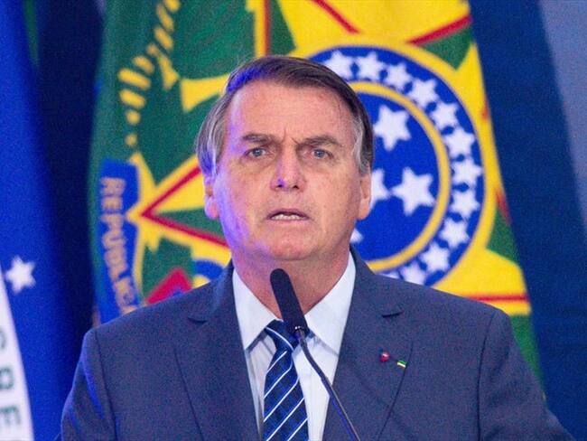Jair Bolsonaro fue abucheado por pasajeros abordo de un avión. Foto: Getty Images/ Andressa Anholete