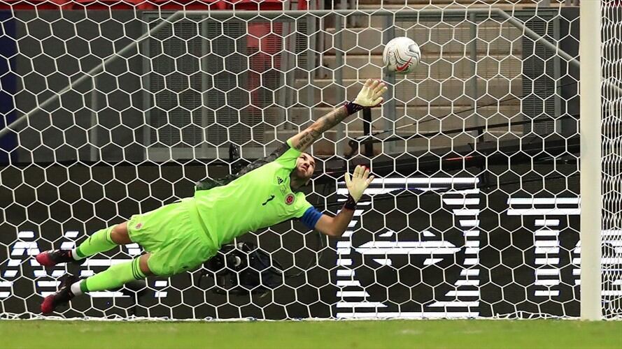 David Ospina, arquero de la Selección Colombia ante Uruguay por Copa América. Foto: Buda Mendes/Getty Images)