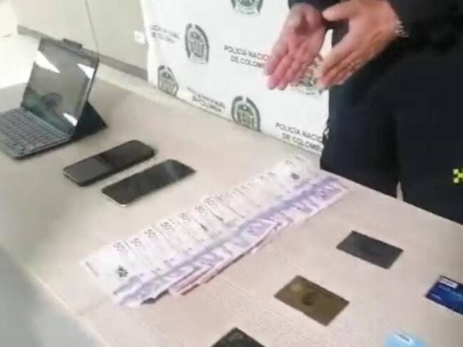 Los elementos robados le fueron devueltos al extranjero. Crédito: Cortesía Policía.