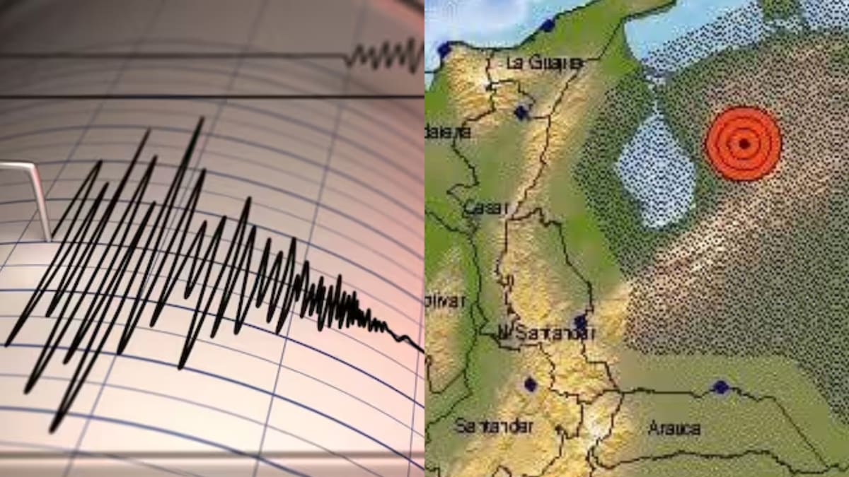 Dos fuertes temblores en Venezuela se sintieron en varias regiones de Colombia