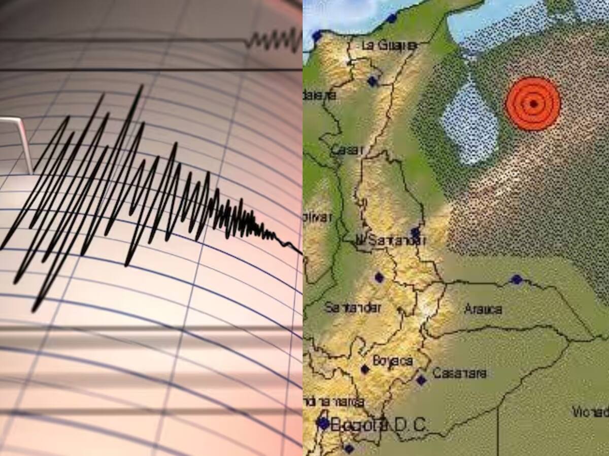 Dos fuertes temblores en Venezuela se sintieron en varias regiones de Colombia