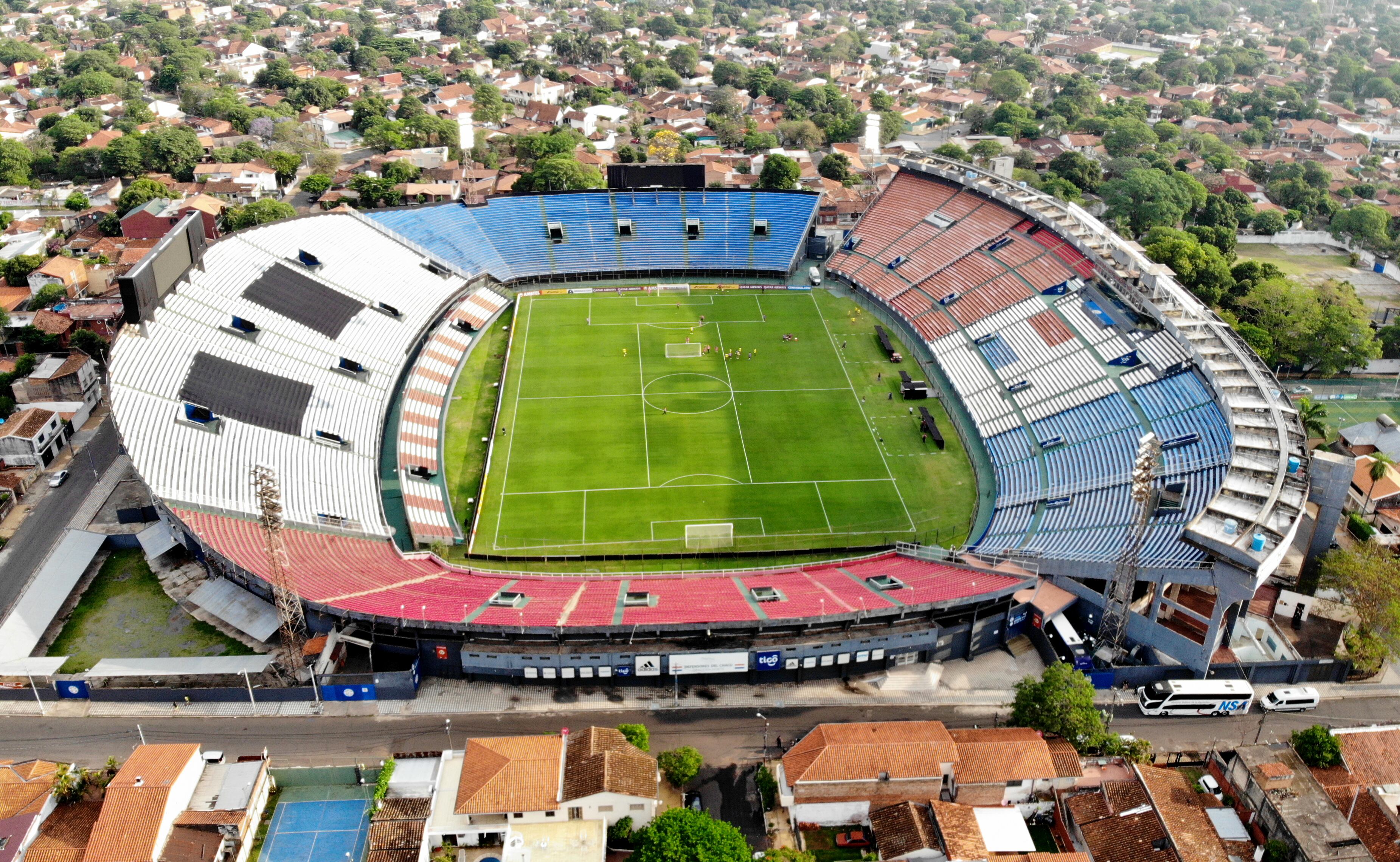 Estadio Defensores del Chaco en Asunción, Paraguay durante noviembre de 2019. FOTO: Franklin Jácome/Getty Images
