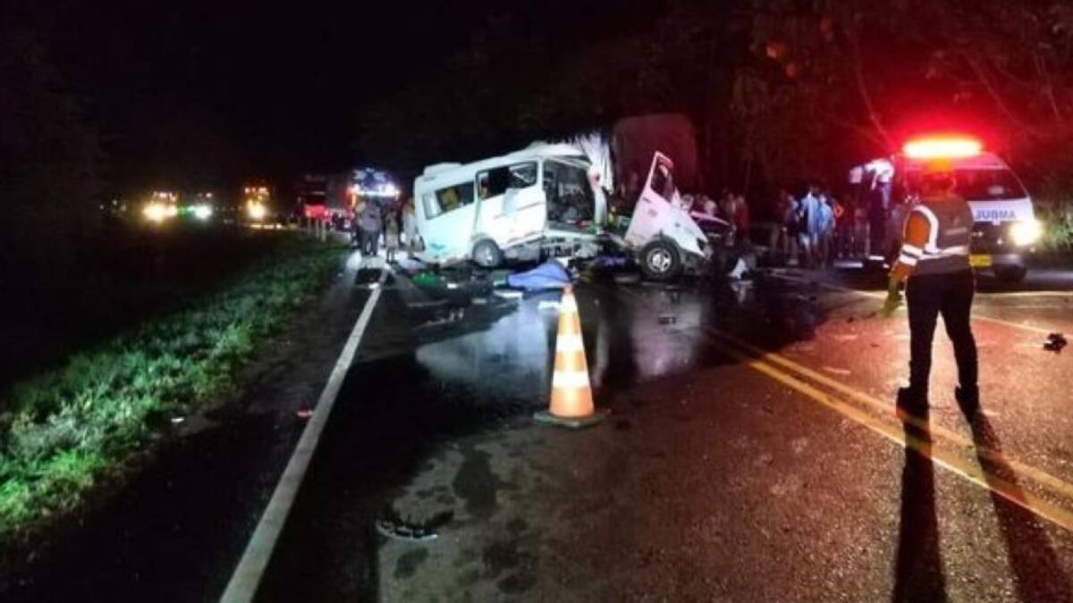 Accidente de tránsito en la Ruta del Sol dejó cuatro personas muertas y siete heridas