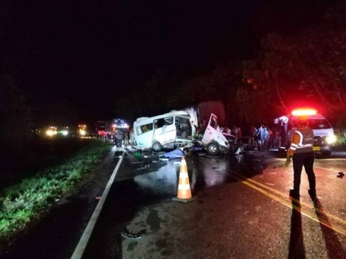 Accidente de tránsito en la Ruta del Sol dejó cuatro personas muertas y siete heridas