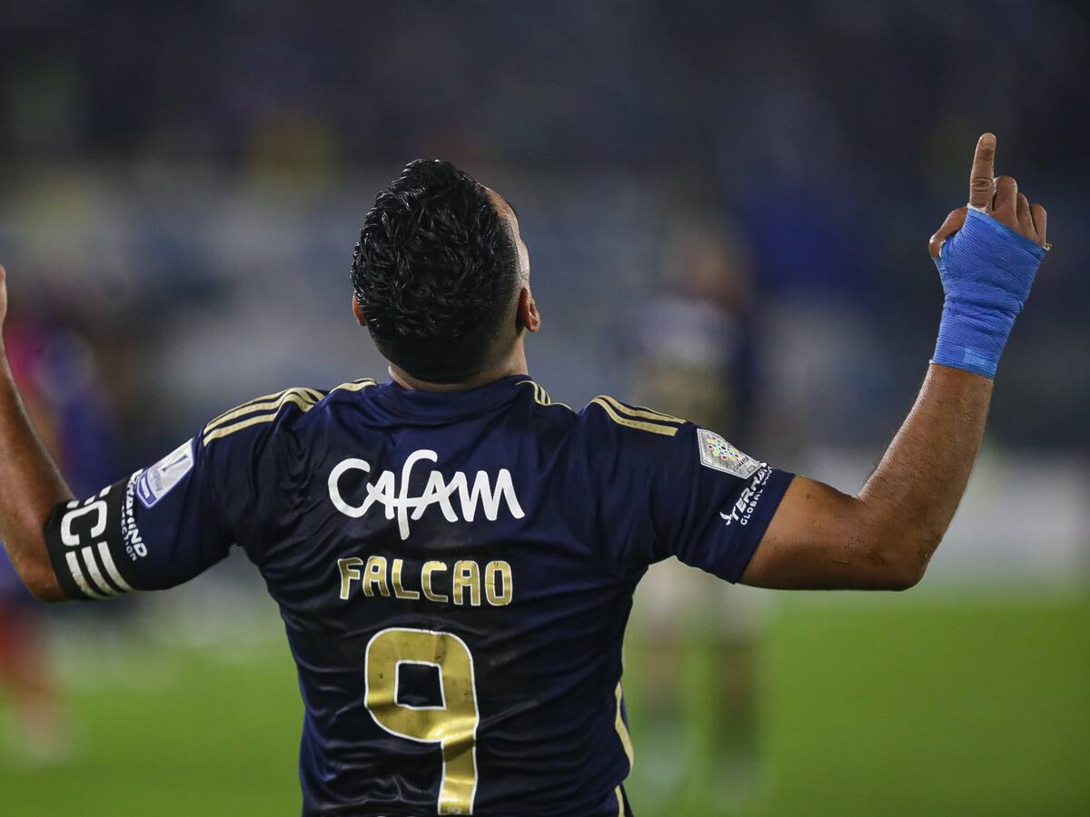 Estos fueron los números de Radamel Falcao con Millonarios: goles y más