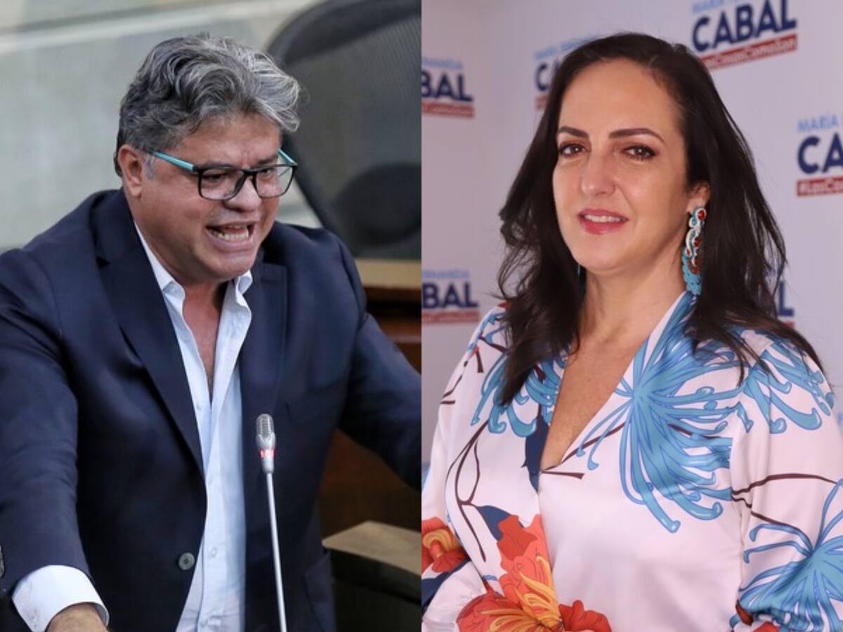 Agarrón entre María Fernanda Cabal y Wilson Arias