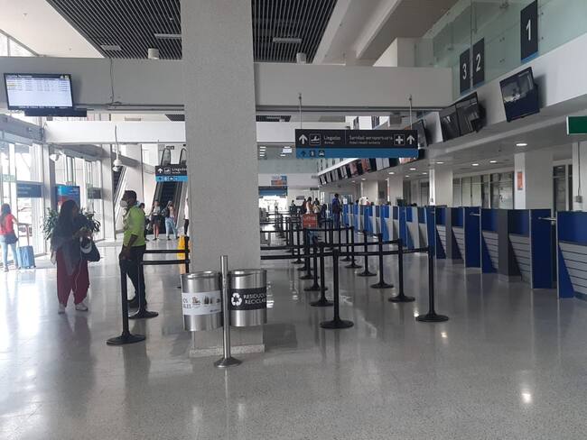 Aeropuerto Los Garzones de Montería. Foto: cortesía suministrada a La W (referencia).