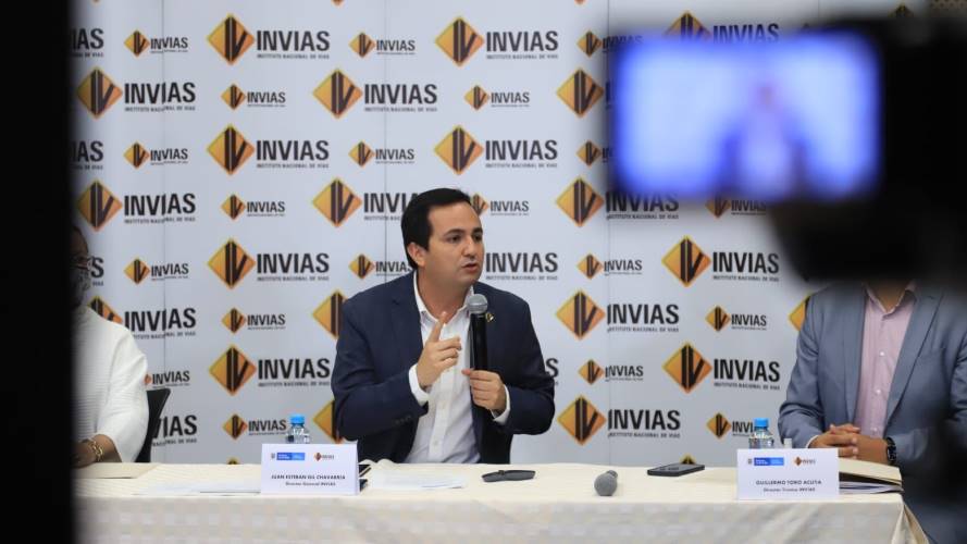 Juan Esteban Gil, director general de Invías. Crédito: Colprensa