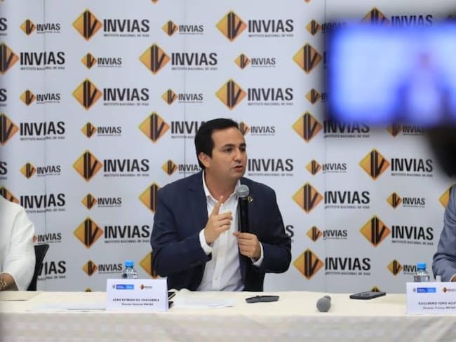 Juan Esteban Gil, director general de Invías. Crédito: Colprensa