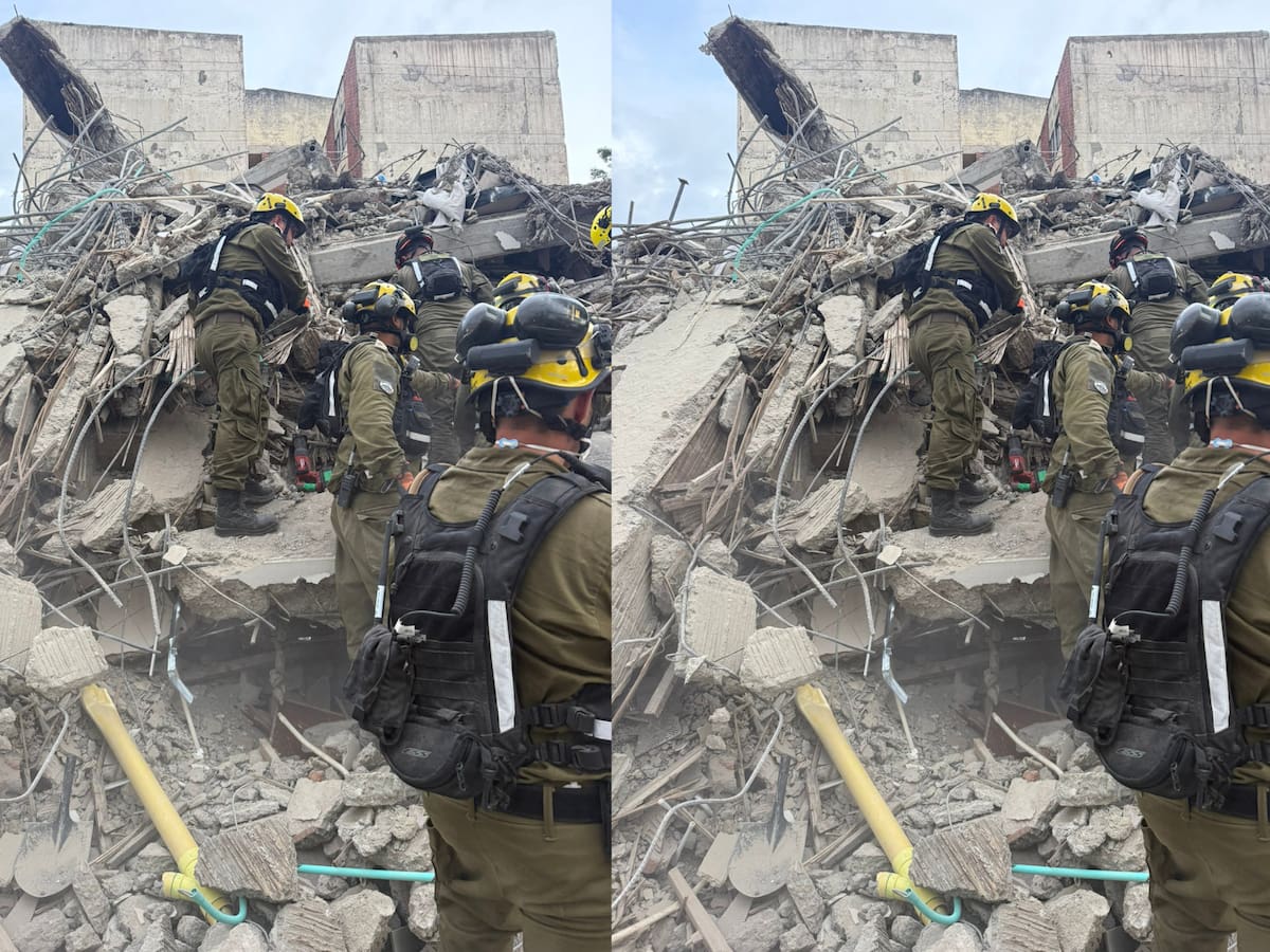 “Estamos haciendo lo imposible”: rescatistas israelíes en Colombia hallan cuatro cuerpos