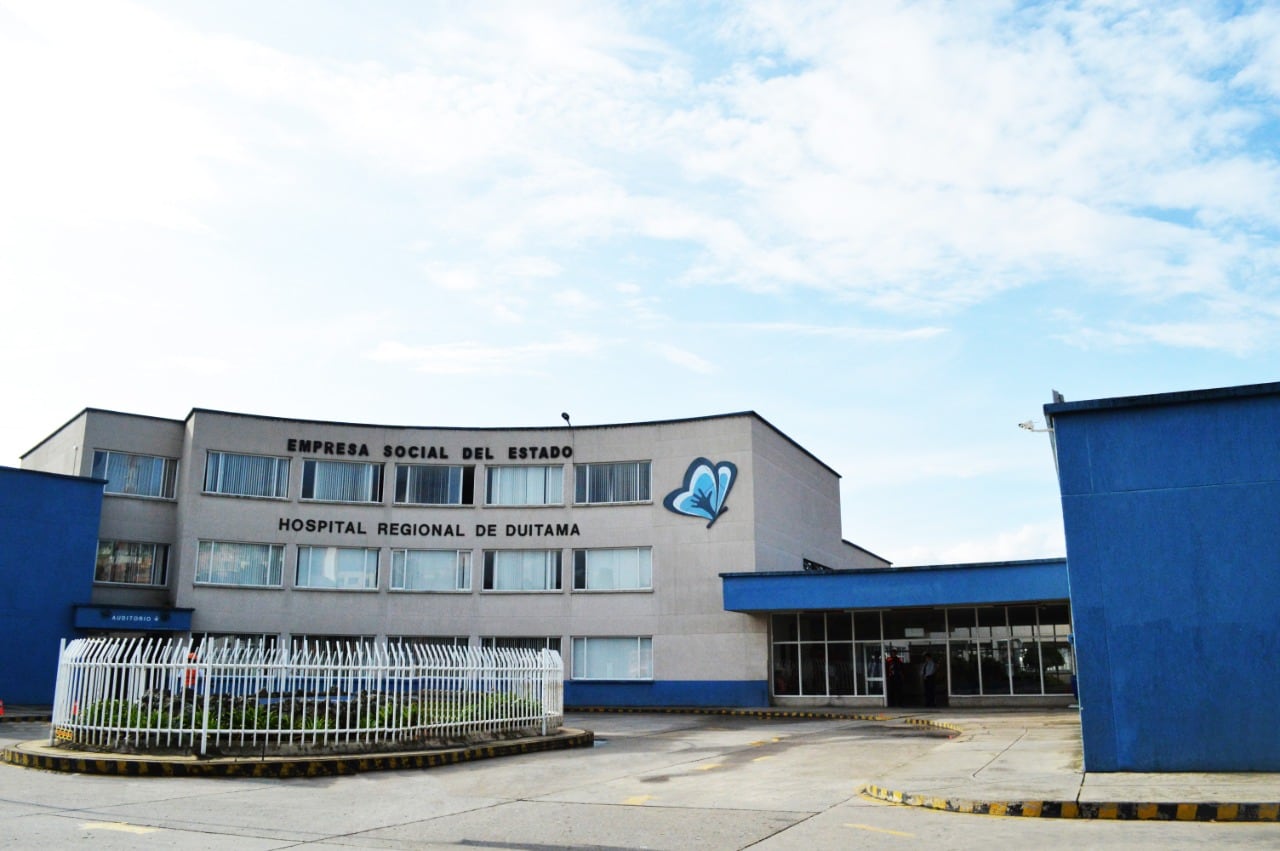 El Hospital Regional de Duitama, Boyacá, se encuentra en alerta por sobreocupación de pacientes que supera el 200% / Foto: Suministrada.
