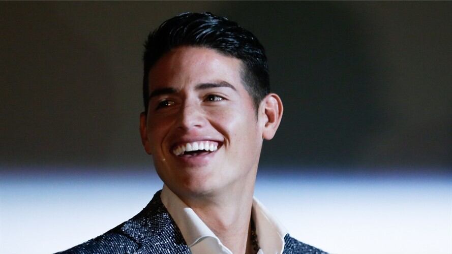 James Rodríguez, jugador del Everton y de la Selección Colombia. Foto: Colprensa - Diego Pineda